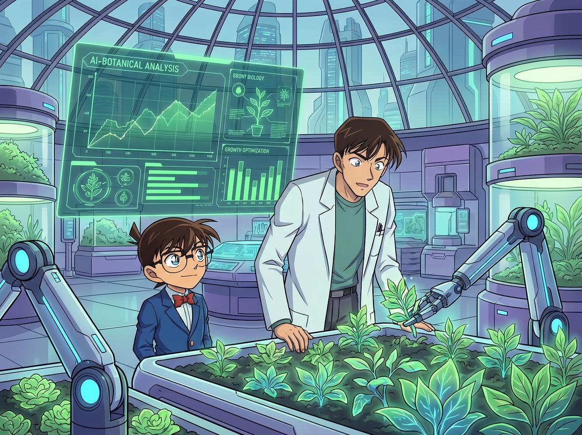 网红主播AI植物视频技术