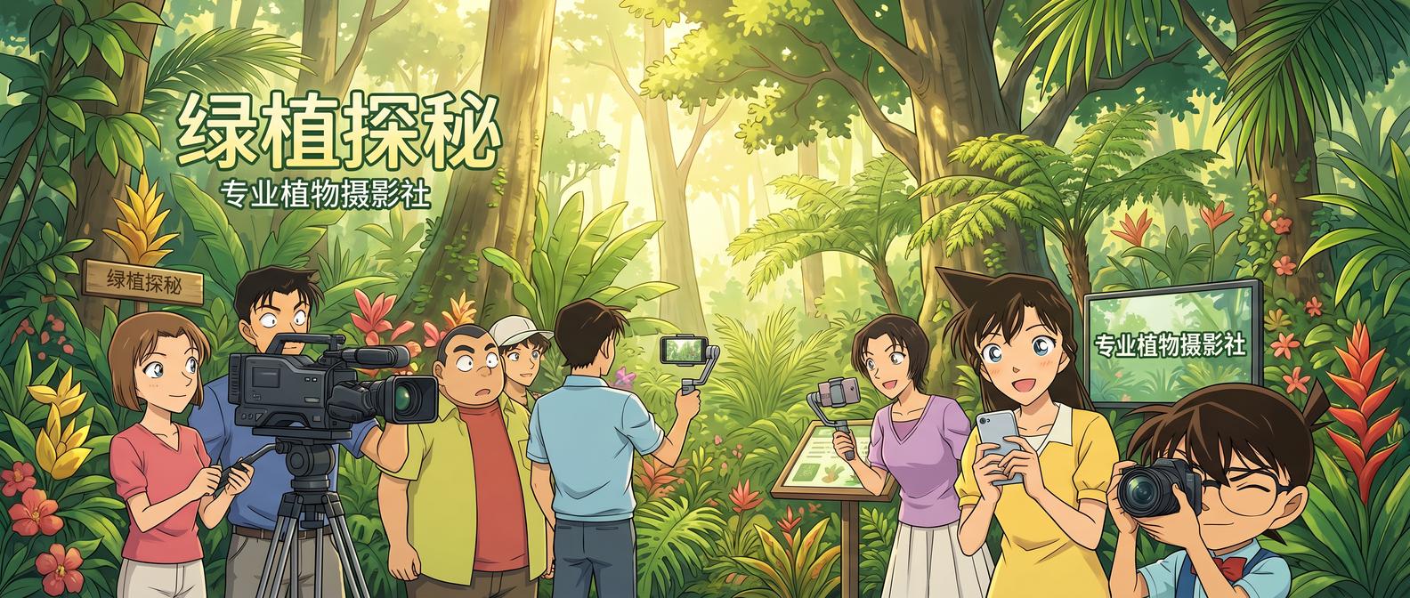 网红主播植物视频社区Banner