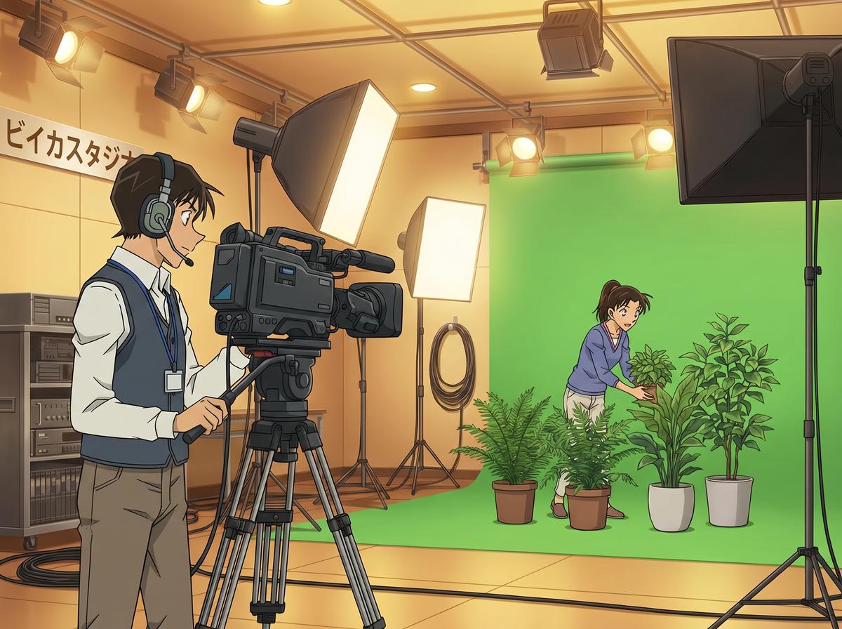 网红主播植物视频工作室